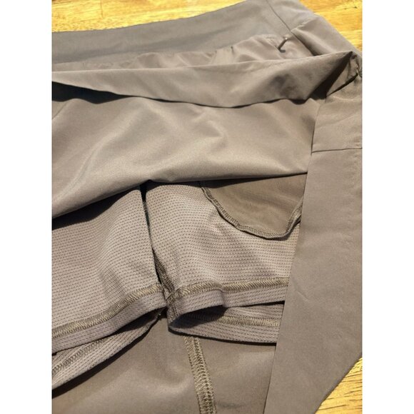 ATHLETA Soho Skort Mineral Brown Activewear Athleisure Pickleball Size 10 - Picture 5 of 5